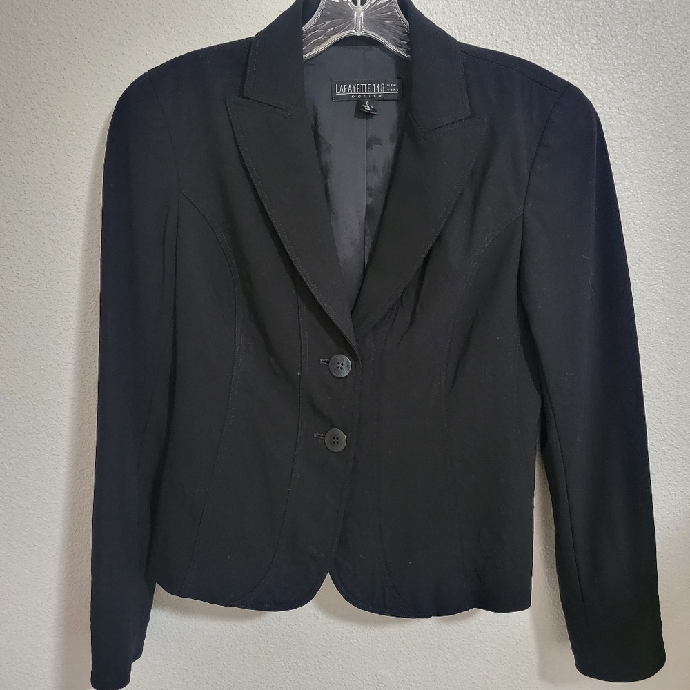 Lafayette 148 wool blend petite size 0